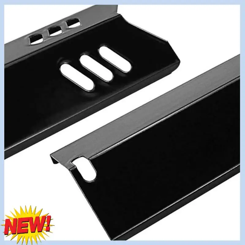 

AT14 5Pcs Grill Heat Plates 15 Inch Porcelain BBQ Heat Plate Grill Cover Burner Cover For Backyard Grill BY13-101-001-1