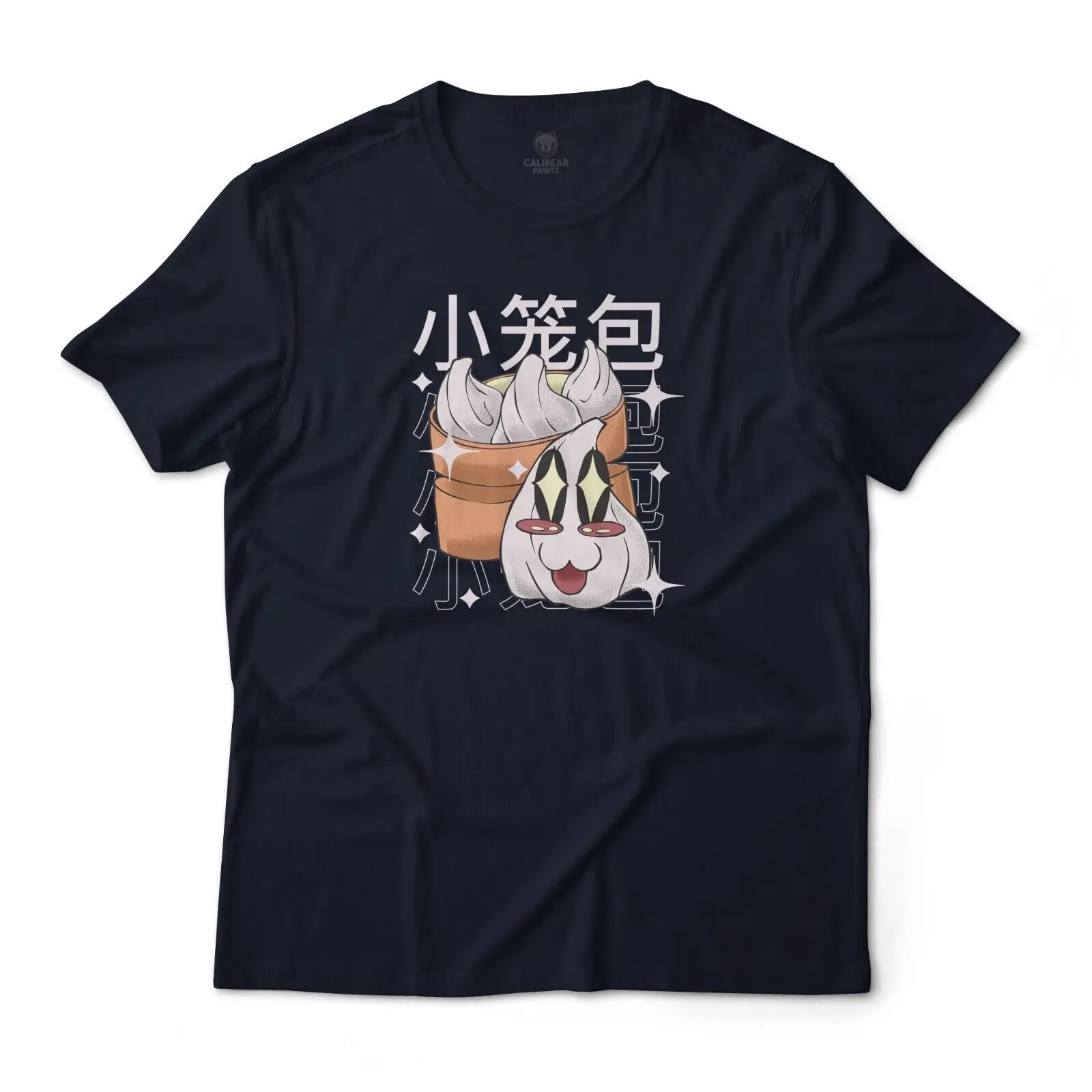 

Japanese Anime Art Style Dumpling Graphic T-Shirt Unisex Lightweight Cotton Tee