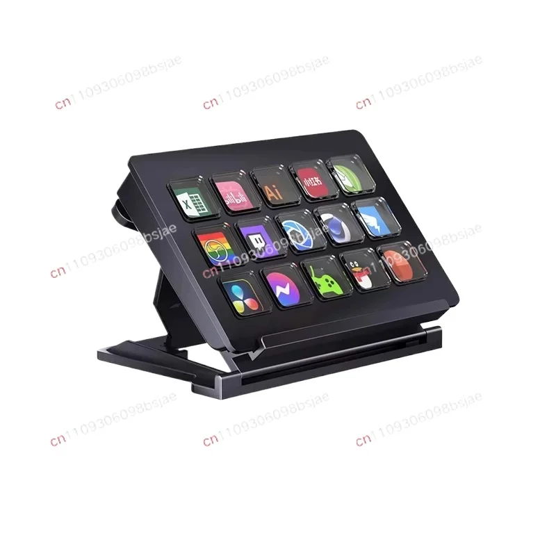 N4 Visual Macro Keyboard Desktop Revolution Streaming Console Hub 10-Key Quad-Dial Interface Touch Strip Dual USB-C & USB-A