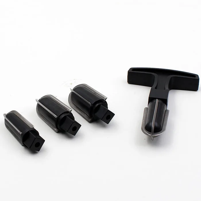 Professional 4 Heads Tobacco Tube Reamer Kit with Gift Box Smoking Pipe Cleaner Handle Scraper Carbon Remover Accessories Tool view 4