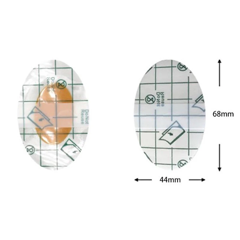 20Pcs Waterproof Transparent Tape PU Film Medical Adhesive Plaster Wound Dressing Fixation Tape Wound Sticker Ear Protector