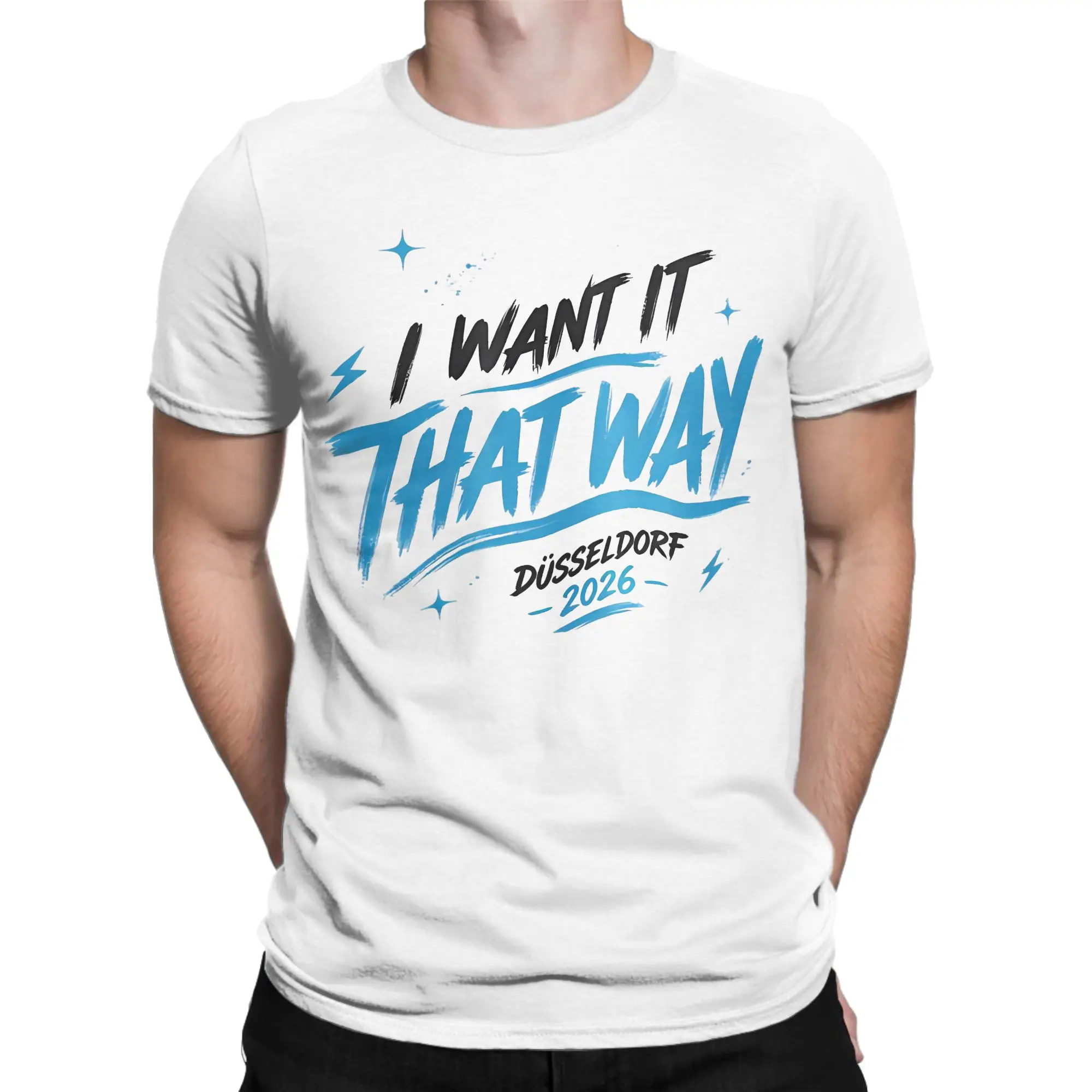 I Want It That Way T Shirt Men 100% Cotton Fun T-Shirt O Neck Backstreets Dna World Tour Millennial Shirt Short Sleeve Clothing