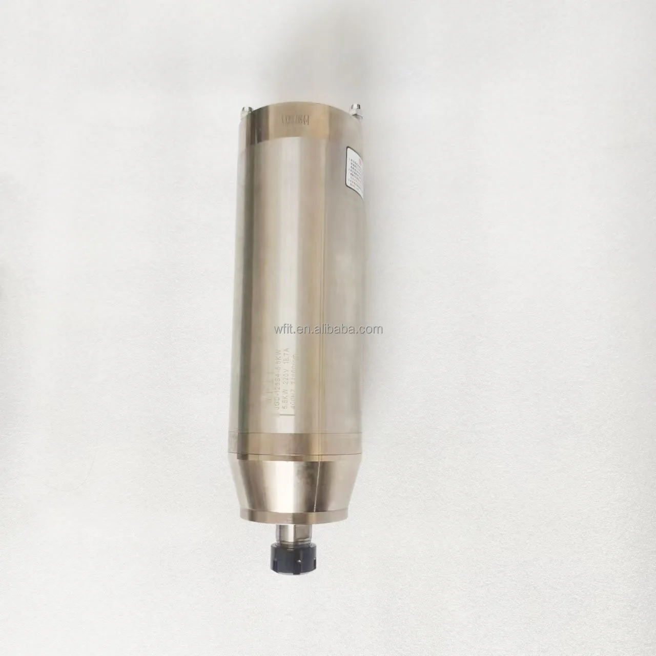5.5kw Manual Tool Change Spindle Motor ER25 125mm Water Cooling Motorized Spindle