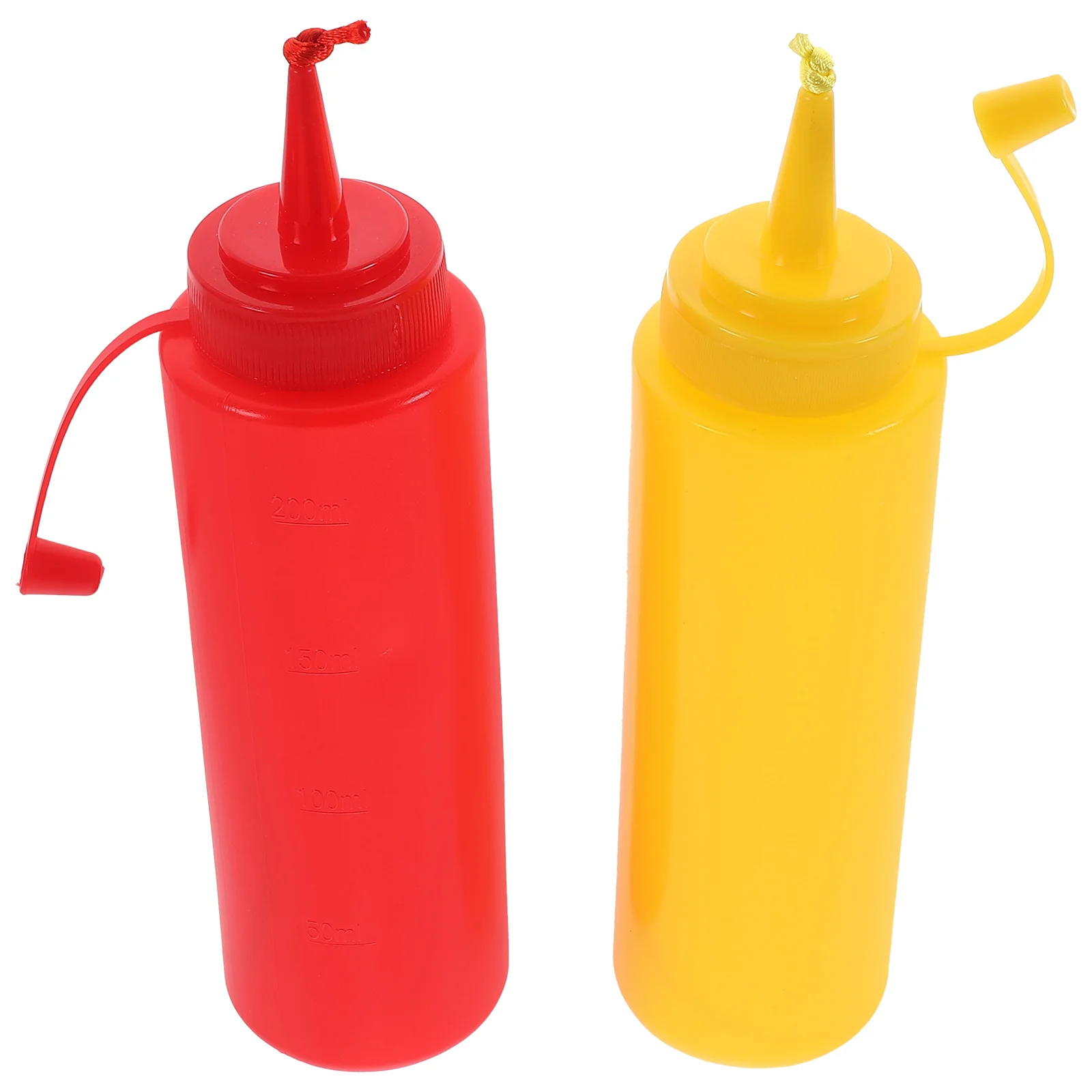 

2 Pcs Condiment Tricky Seasoning Child Ketchup Ground Mustard Interactive Fake Plastic Funny Prank Toys