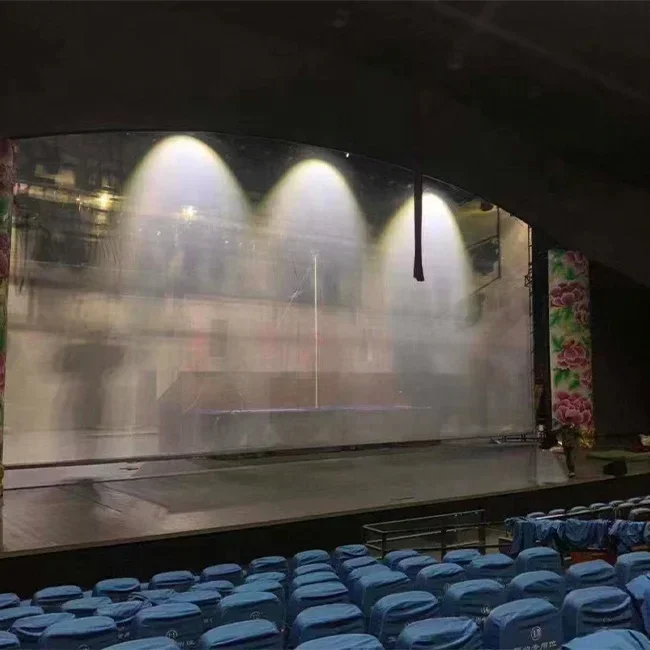 3D Holographic Gauze Hologram Mesh Projection Screen for Pepperscrim Projection