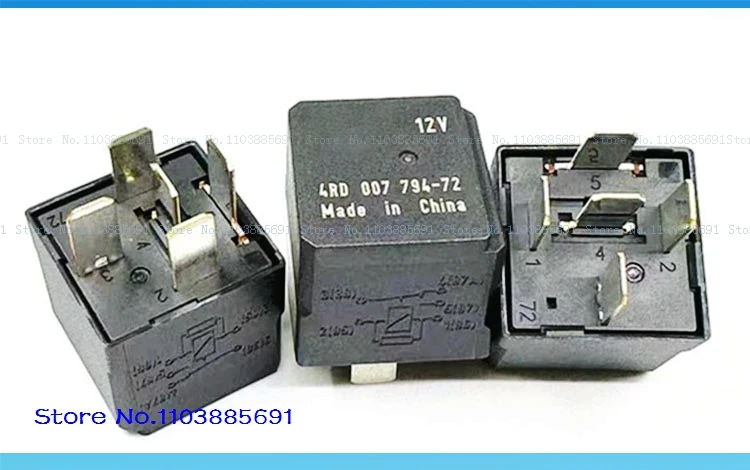 4RD 7 794-72 12V 5 Relay 13500119