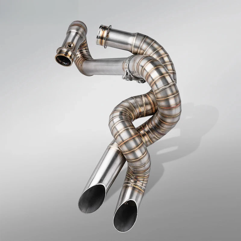 

Modified Twisted Exhaust Muffler Pipe Bonneville Bobber 2016-2025 Stainless Steel