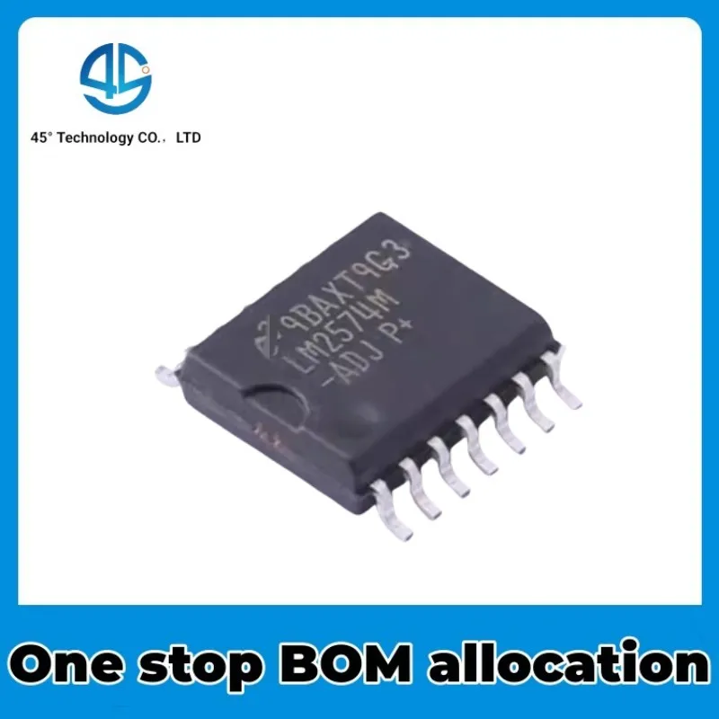 5PCS LM2574MX-ADJ SOP14 original factory LM2574M-ADJ step-down switch regulator NEW IC Chipset