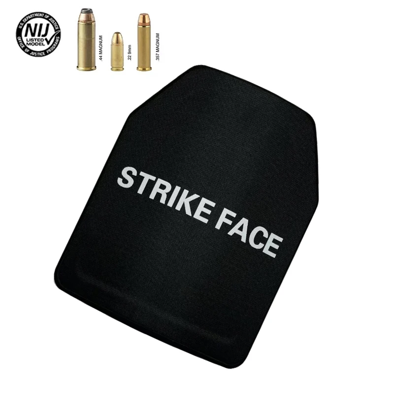 Tactical Bullet-Proof Steel Plate For Safety Vest Ballistic Body Armour Stab-Proof Composite Plates Board NIJ IIIA Stand Alone image 2