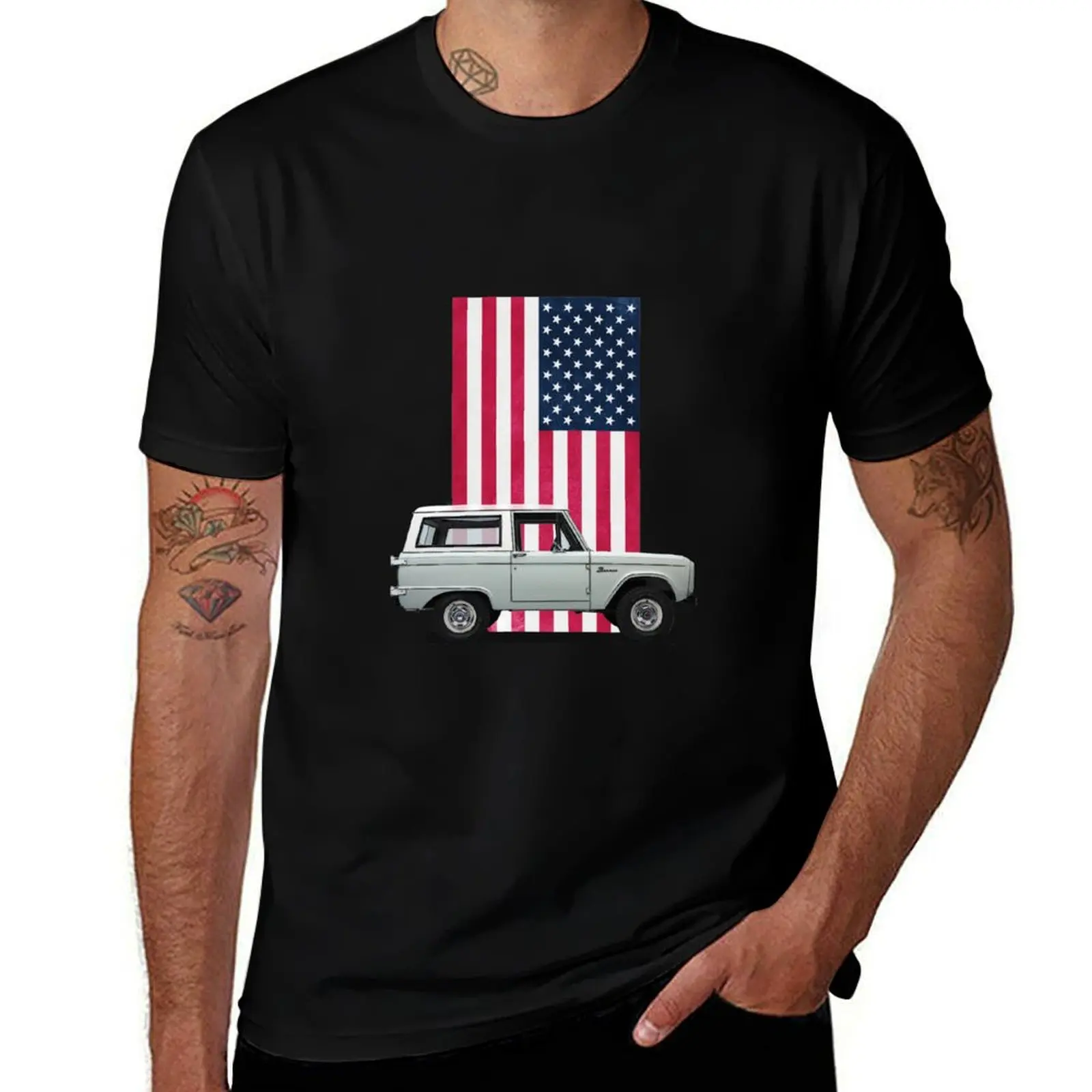 

72 Bronco T-Shirt funny t shirts cotton g man t shirts for men t shirt man cotton T-Shirt