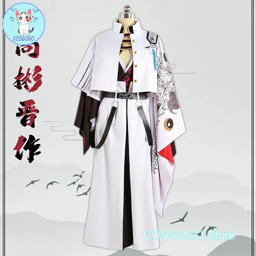 COSGOGO [Customized] Game Fate Grand Order Takasugi Shinsaku Cosplay Costume Halloween Outfits Women Men New Suit Uniform