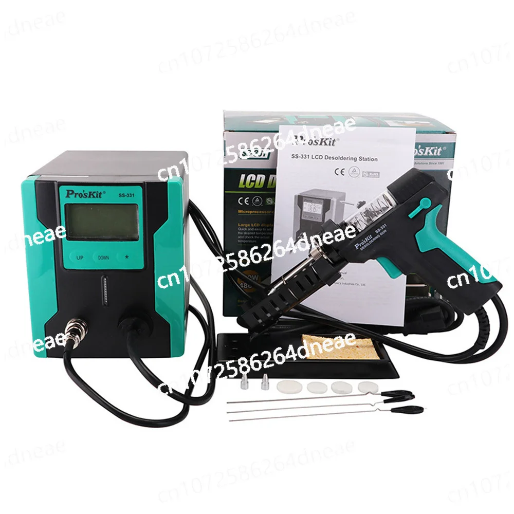 SS-331 LCD Electric Desoldering Gun Anti-static High Power Strong Suction SS-331H SS-331E Desoldering Pump 110V/220V