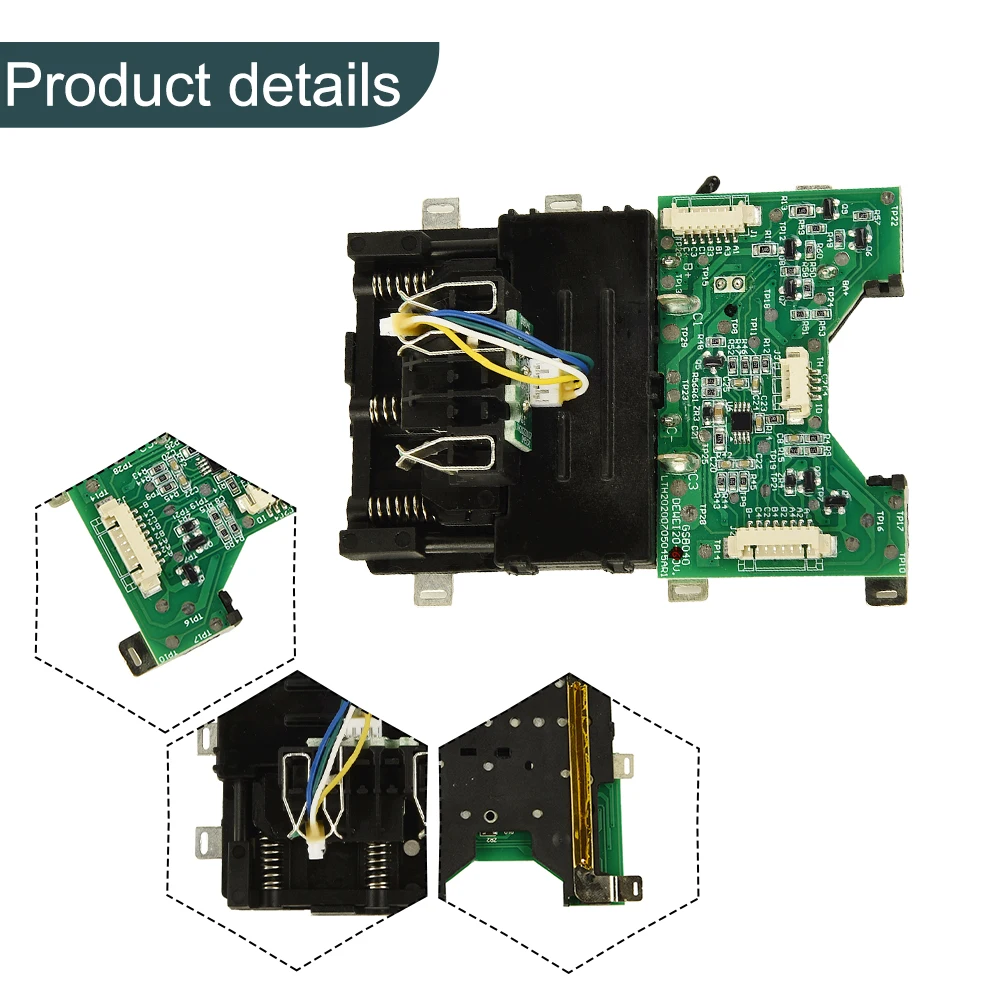 DCB609 Li-ion Battery Charging Protection Circuit Board For De-Walt 60V DCB606 Circuit Board  Power Tool Batteries Parts