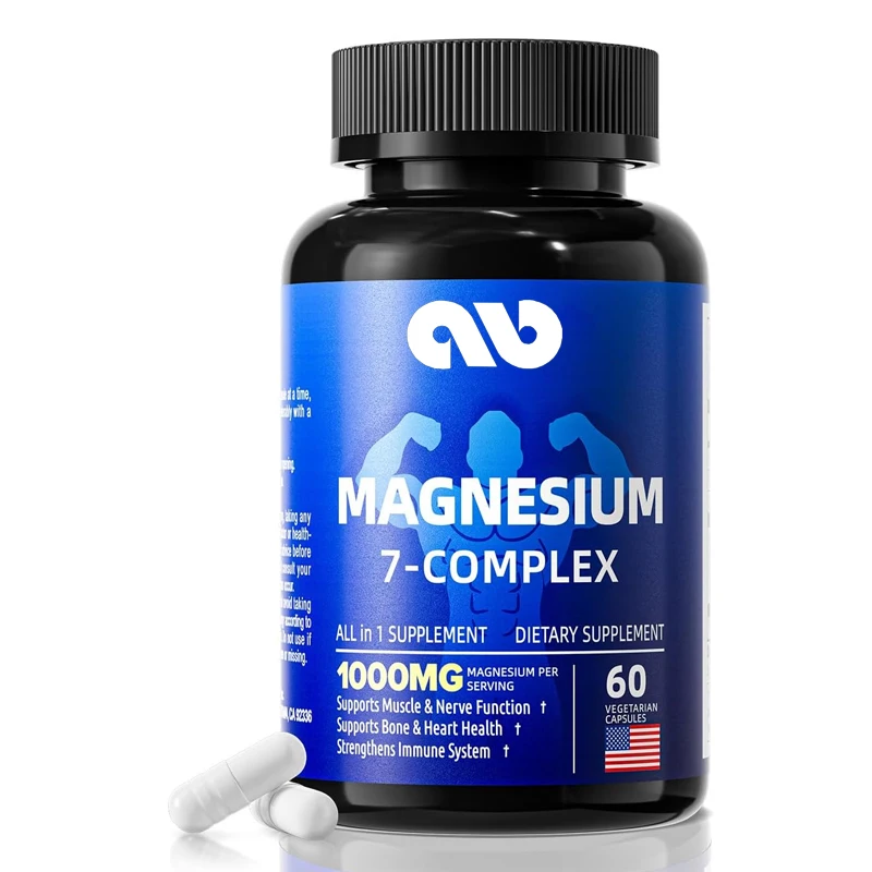 Magnesium complex, magnesium glycinate, citric acid, malic acid, chelates, taurine, Orotate aspartic acid 7-in-1, muscle relief