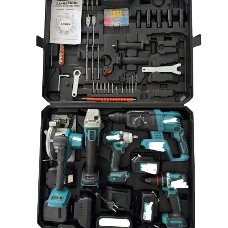 Newly Designed 21V Multi-function Brushless Motor OEM Supports Custom Cordless Power Tool Sets