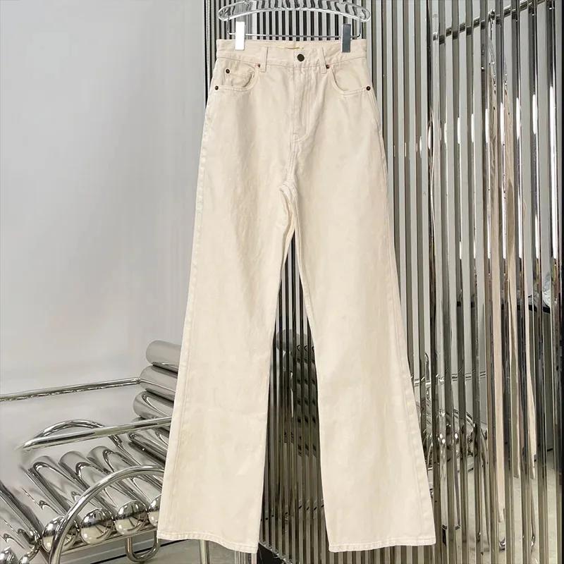

High Waist Flared Jeans Women Slim Fit Stretch Denim Pants Petite Casual Trousers Bell Bottom Style 2580794