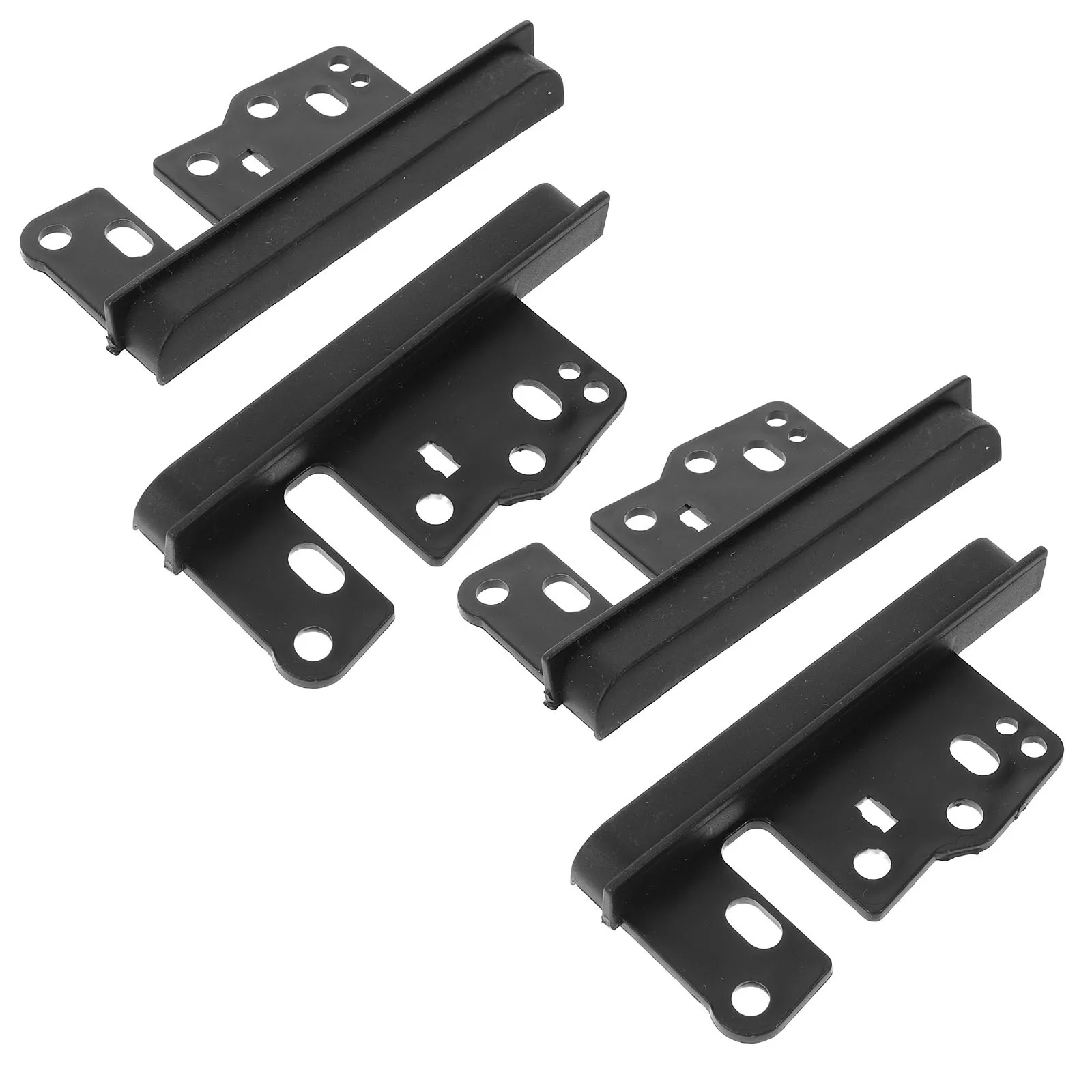 

4Pcs Audio Bezel Bracket Double Din Installation Trim for Previa Dash Stereo Mounting Radio Dash