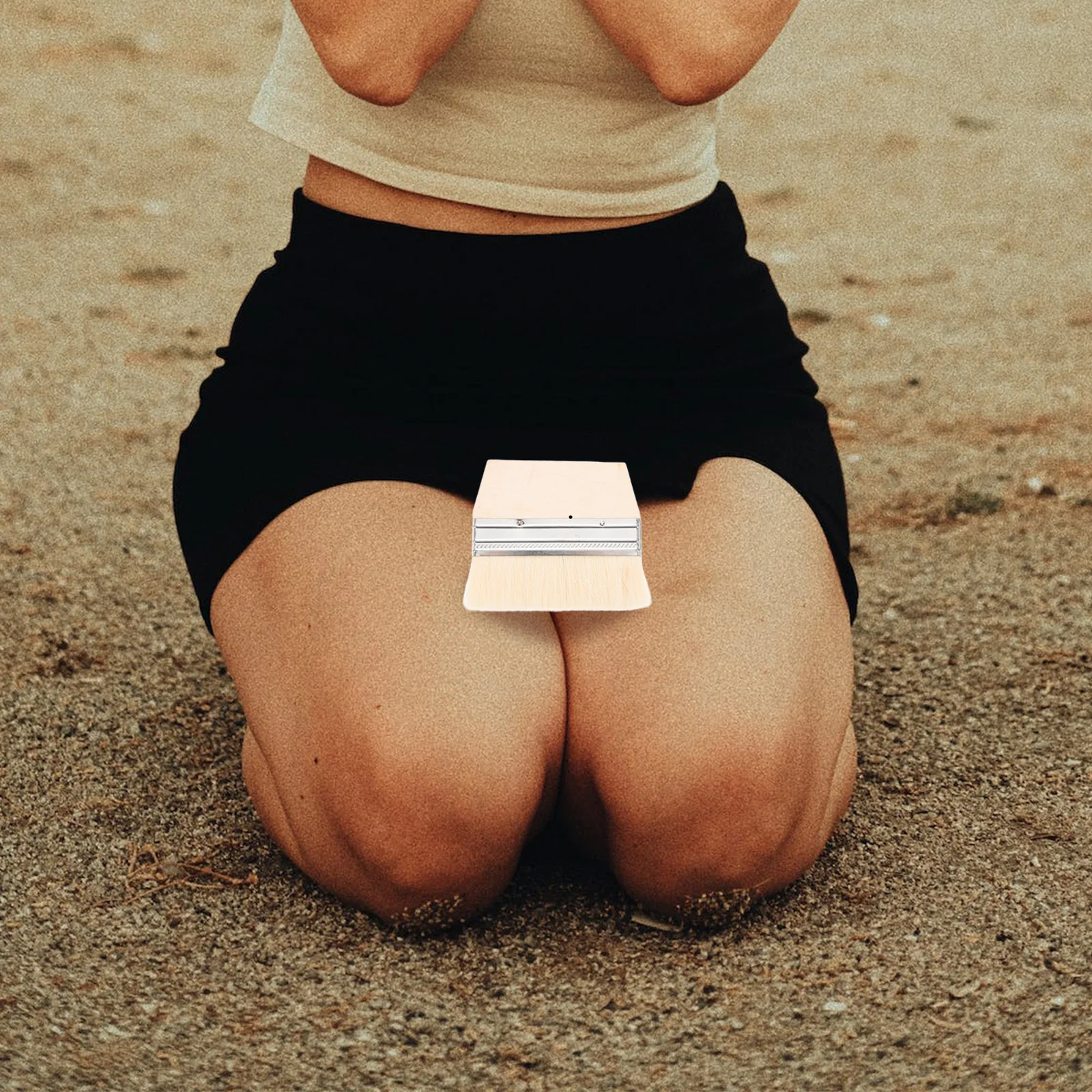 

Средство для удаления пляжного песка, необходимые для предметов отпуска, гаджеты, щетки, чистящая скраб-эмульсия