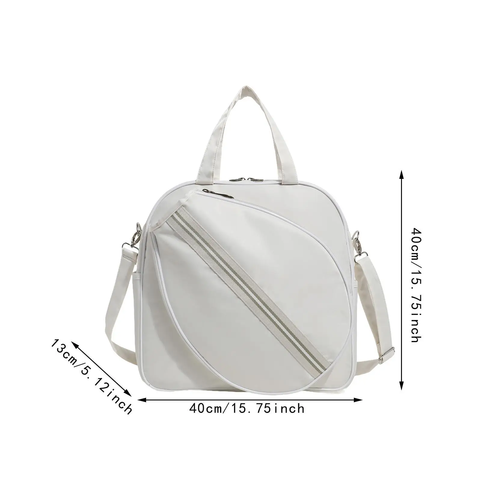 حقيبة تنس للنساء والرجال، حقيبة رياضية خارجية ممتازة، حقيبة مضرب تنس أنيقة #6