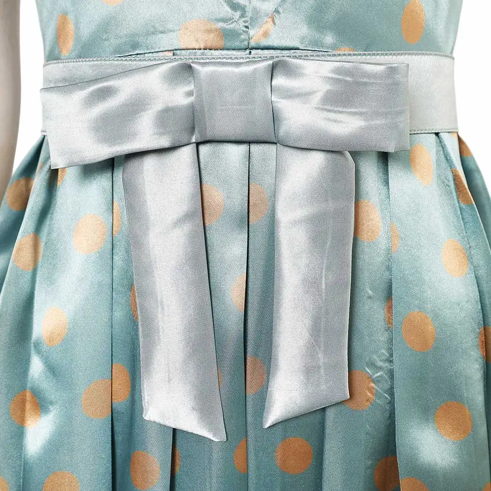 Stefanie Cosplay Kleid Kopfbedeckung Ohrring Anzug Film Final Destination 6, Rollenspiel Kostüm Damen Halloween Karneval Party Dress Up