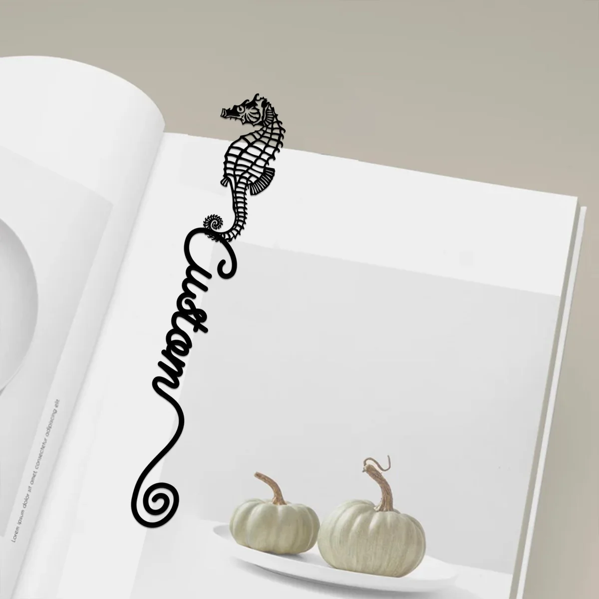 

Custom Bookmark, Book Lover Gift, Sea Horse Bookmark, Back To School Gift, Teacher Gift, Unique Bookmark