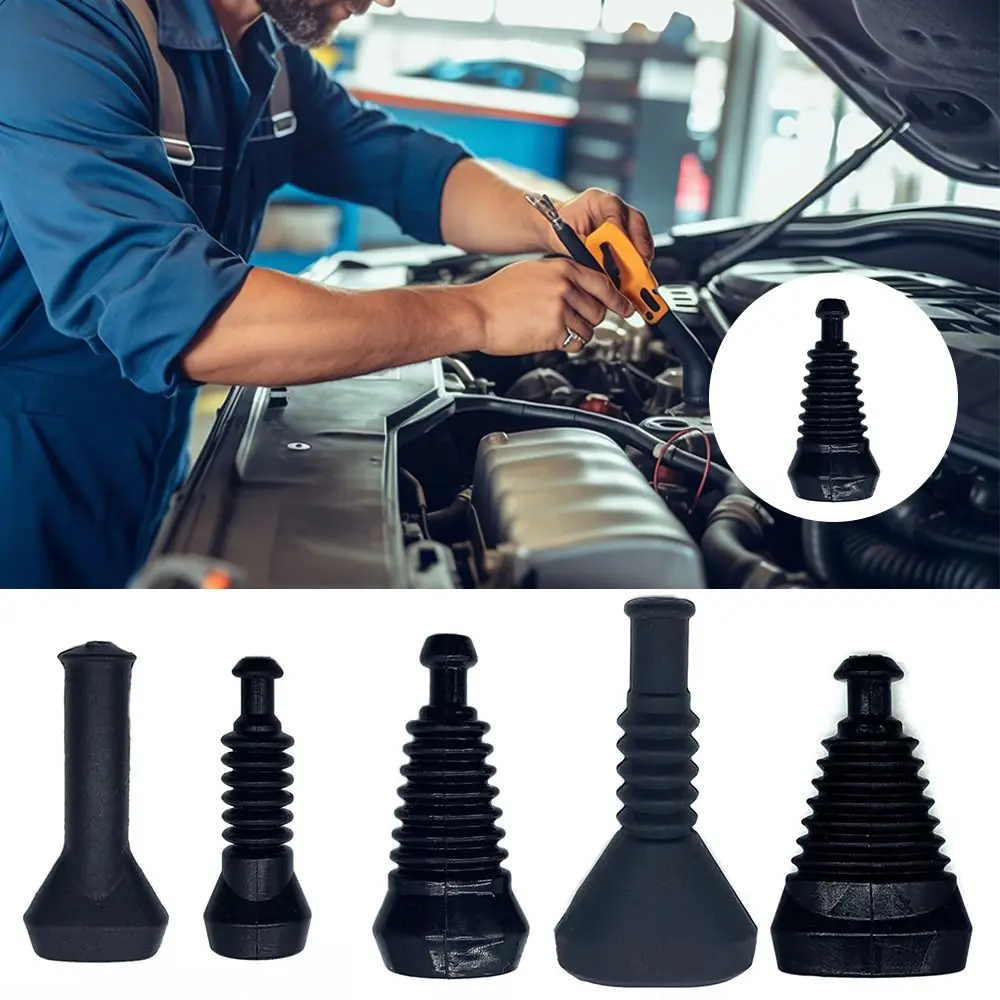 2Pin 3Pin 4Pin 5 Pin Automotive Wire Cover Waterproof Dustproof Rubber Boot Cover Cap Car Wire Cover Thread Sheath