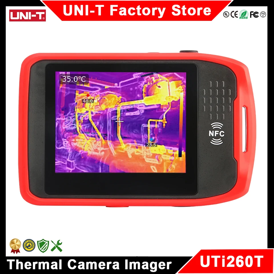 UNI-T UTi260T サーマルカメラ 256×192 550℃