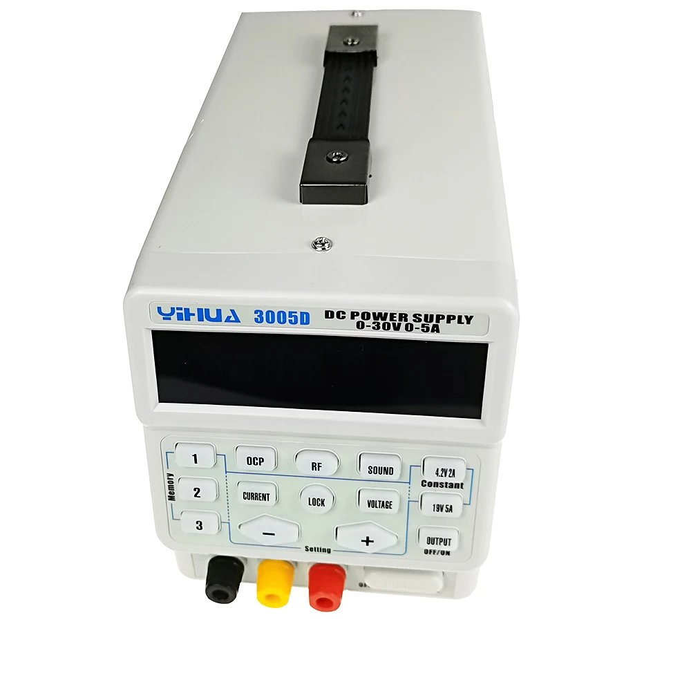 

Digital Programmable Switching Power Supply Mobile Phone Repair YIHUA 3005D 30V 5A Adjustable Repair Program-Controlled