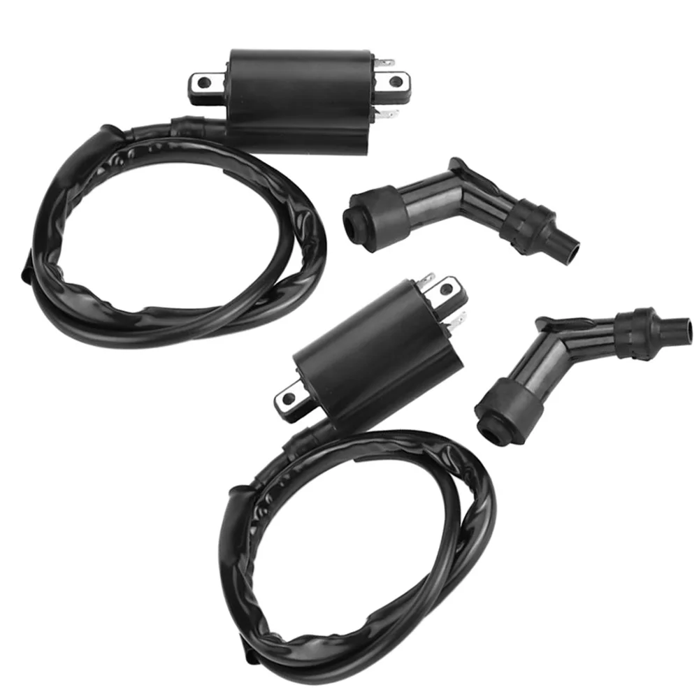 2pcs Ignition Coils Front Rear Ignition Coil For Suzuki VS1400GLP Intruder 1400 1987-2004 33410-38B00 33420-38B00 33420-10F00
