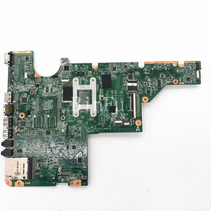 637583-001 637583-501 637583-601 Mainboard For Pavilion G62 G42 Laptop Motherboard DAAX1JMB8C0 With I3-370M CPU 100% Full Tested