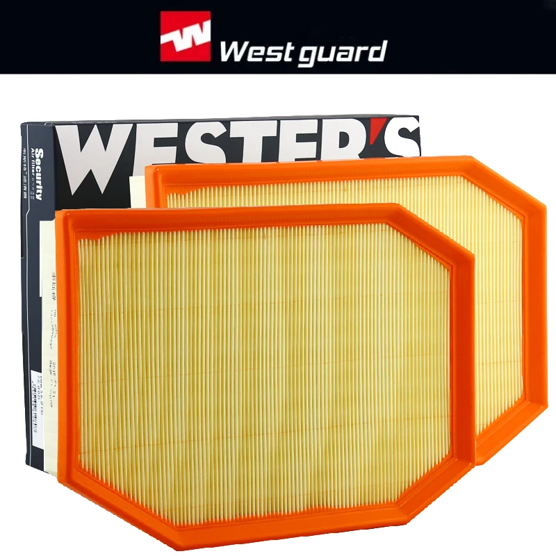 

For BMW Series 523i 528i 530i (F10 F11 F18) 730i 730Li (F01 F02 F03 F04) 13717590597 WESTGUARD Air Filter MA8032x2 2Pcs/Set
