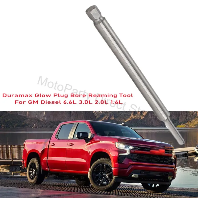 Herramienta de ensalvado de bujías incandescentes Duramax para vehículos diésel Chevrolet Chevy / GMC 6.6L 3.0L 2.8L Duramax Silverado Tahoe 2001-2025