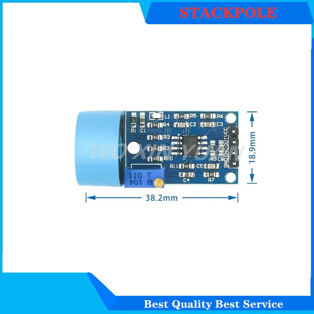 5A Range Single Phase AC Active Output Onboard Precision Micro Current Transformer Module Current Sensor For Arduino