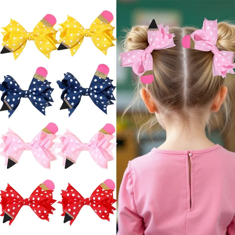 36-piezas-de-pinzas-para-el-cabello-para-ninas-diseno-de-lazo-con-estampado-de-puntos-y-lapices-de-colores-pasadores-con-borlas-largas-para-la-temporada-de-regreso-a-clases