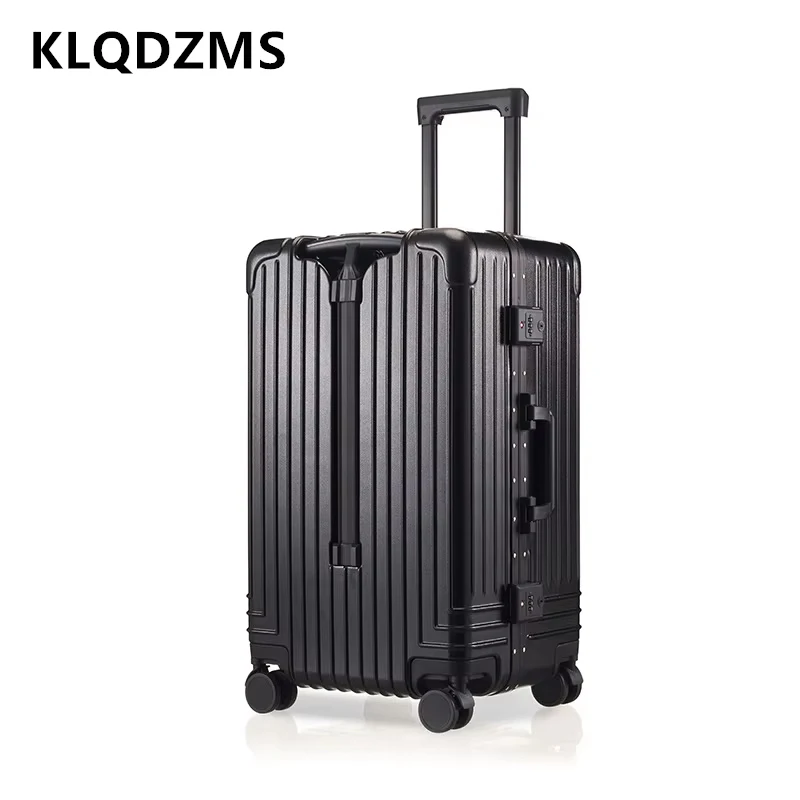 KLQDZMS Luggage Travel 20 Inches Boarding Box 24 “28” Large-capacity Trolley Case Multi-function Password Box Cabin Suitcase