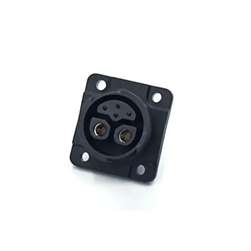 50A 2+4 Charging Plug Waterproof M23 E-Bike Lithium Battery Male Female Connector Outdoor Electric Vehicle Charging Port Adapter