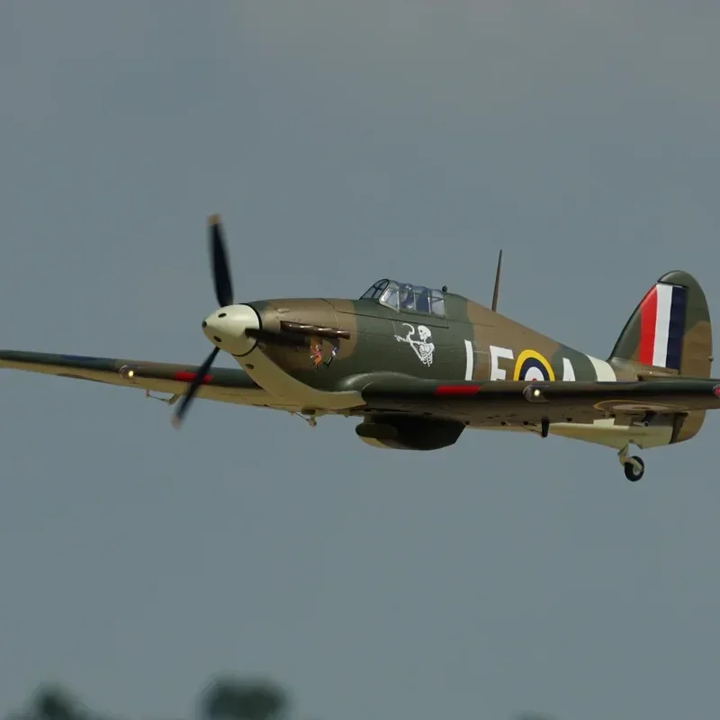 XFly Hawker Hurricane 1200mm RC Warbird 6CH Fighter Electric Aircraft Model Propeller Aircraft Fixed Wing Military Model Hobbys