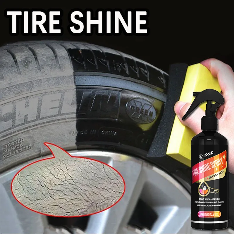 Tire Shine Coating Ultimate Armor Gloss & Long-Lasting Protection Car Tyre Refurbishing Agent Easy Application Non Greasy