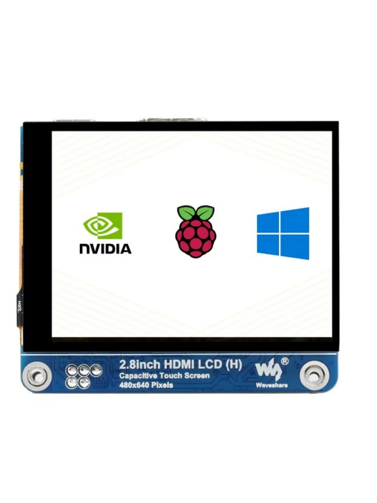 2.8inch HDMI IPS LCD Display (H), 480×640, Adjustable Brightness, Optical Bonding Screen