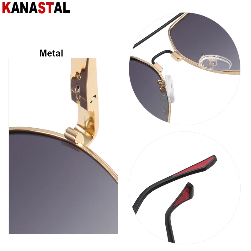 Men\'s Polarized Sunglasses UV400 Fashion Pilot Sun Glasses Male Metal Eyeglasses Frame Driving Flying Fishing Cyling Eyewear