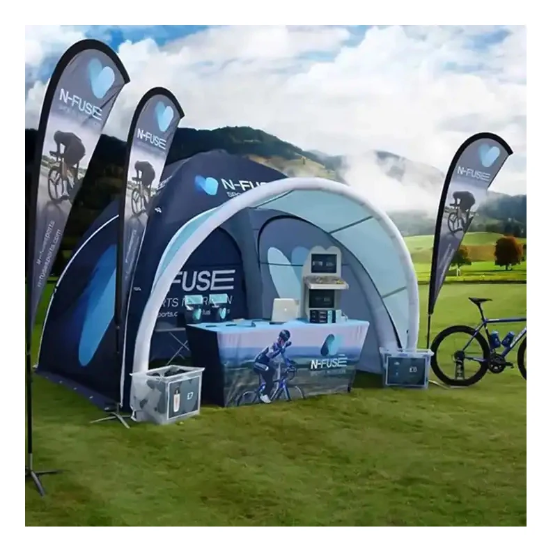 Hot Sale Event Exhibition Sport Inflatable Tent Dome Air Marquee Giant Advertising Inflatable Spider Tent Canopy Air Tent