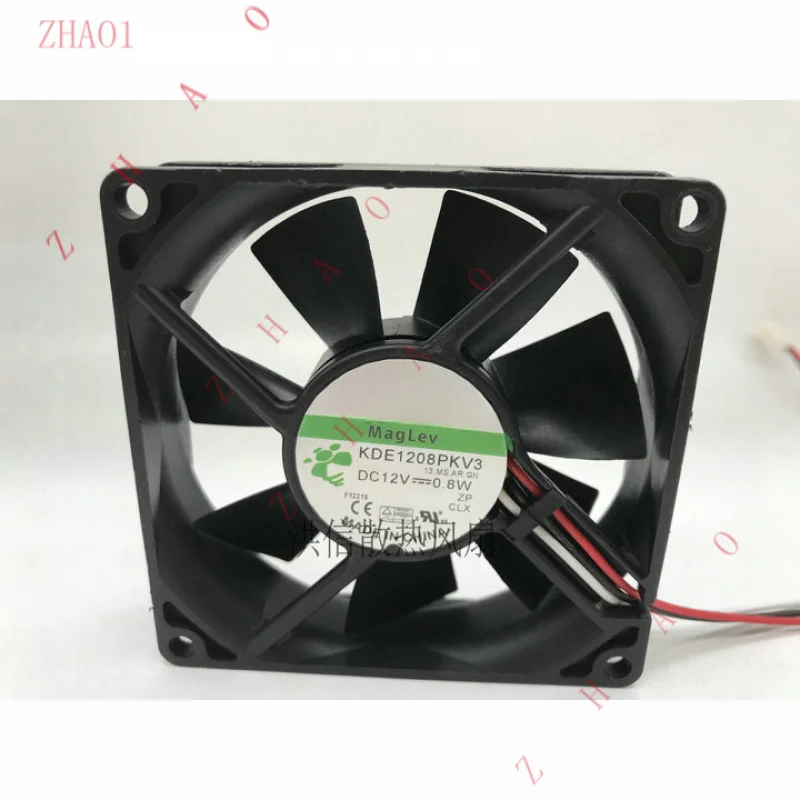 Z  for  SUNON KDE1208PKV3 8CM 80*80*20MM DC12V 0.8W 3Pin Cooling Fan