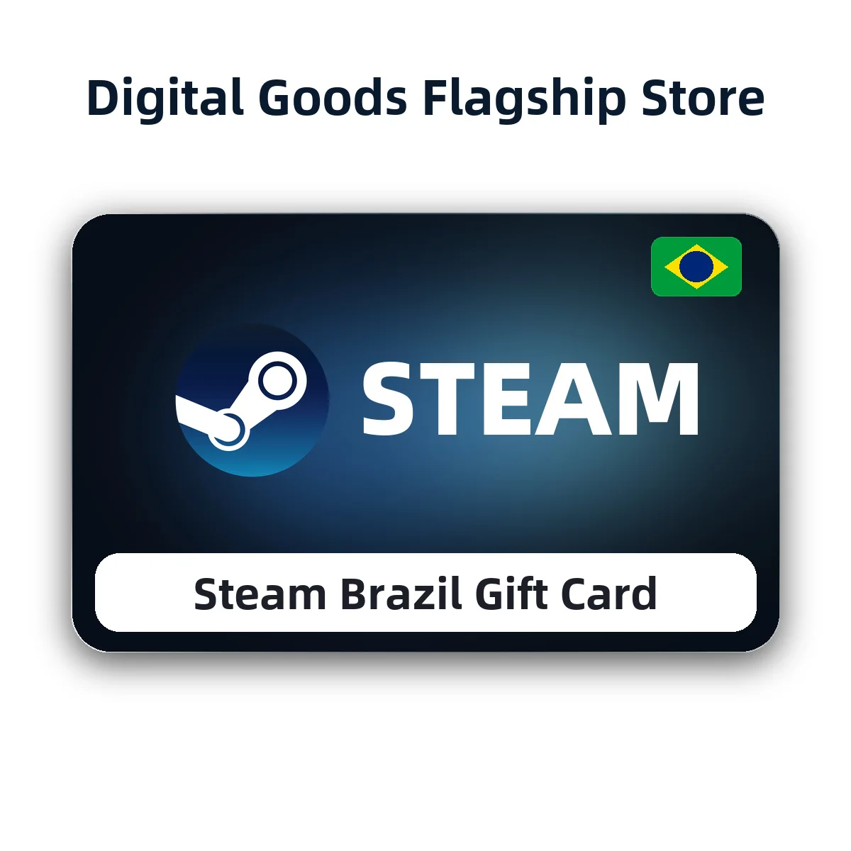 Thẻ nạp ví Steam Brazil 30/50/100 BRL | Mã kỹ thuật số | Giao tức thì