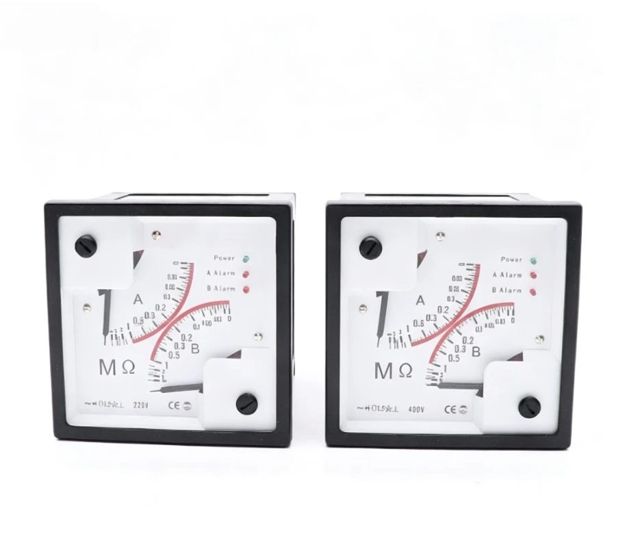 Marine dual-channel insulation meter F9D-BMΩ megohm meter grid insulation resistance monitor 220V380V
