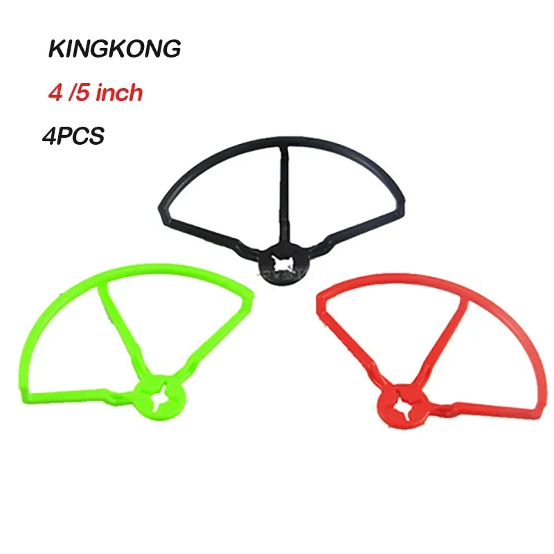 4PCS KINGKONG LDARC 4 inch 5 inch Universal Propeller Prop Guard Protector Bumper For FPV Racing Drone RC Model DIY parts