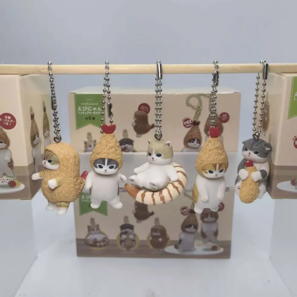 Mofusand Fried Shrimp Cat Blind Box Gift Cute Toys Pendant Girl's Gift Birthday Present Collectable Figurines Garage Kit