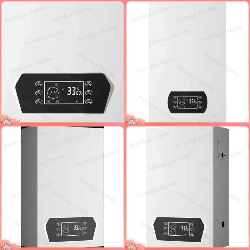 Energy Saving Wall Mounted Boiler Digital Control Compact Quiet Heating System for Home Office Long Service Life