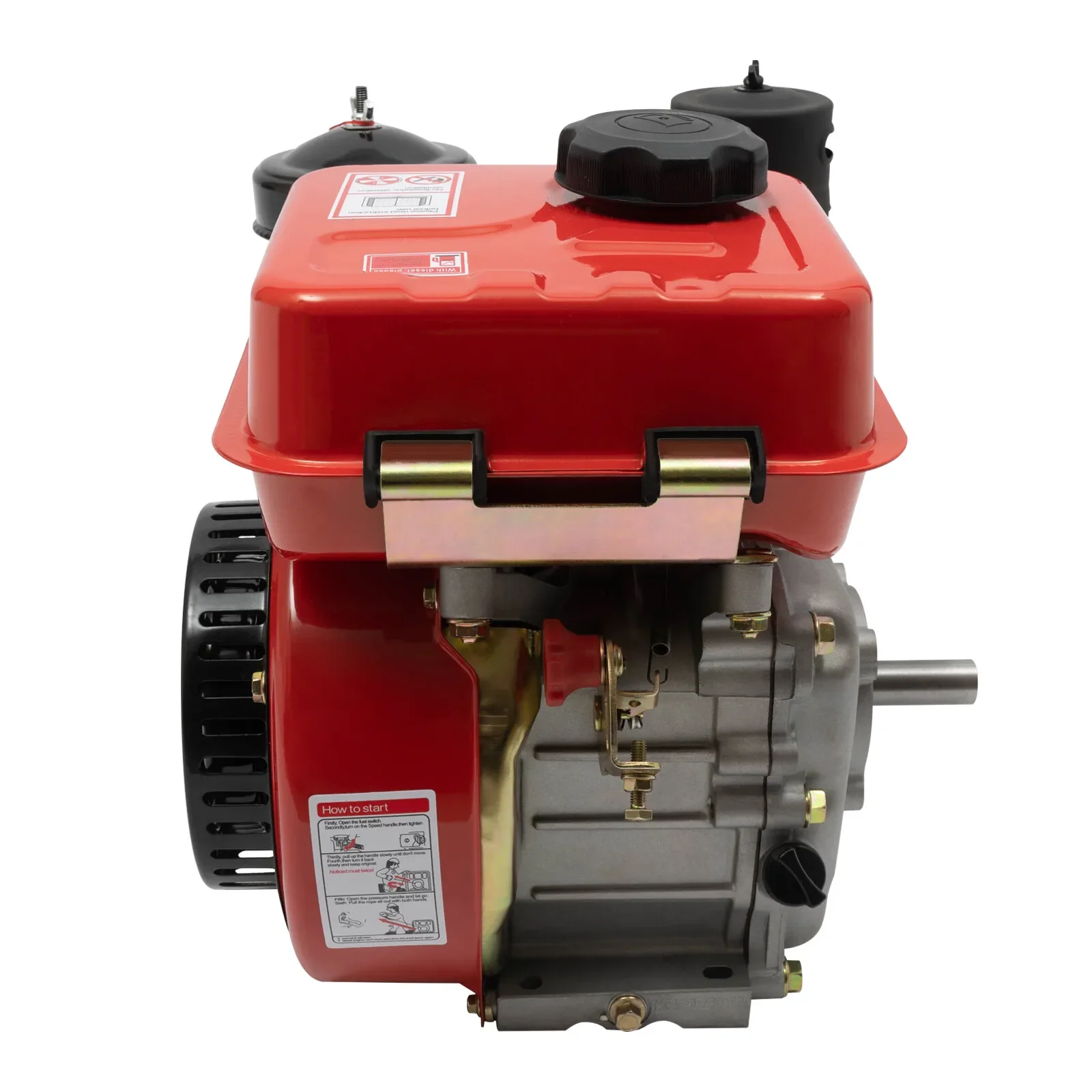 3HP 4-السكتة الدماغية محرك الديزل تبريد الهواء اسطوانة واحدة لزراعة الآلات الزراعية