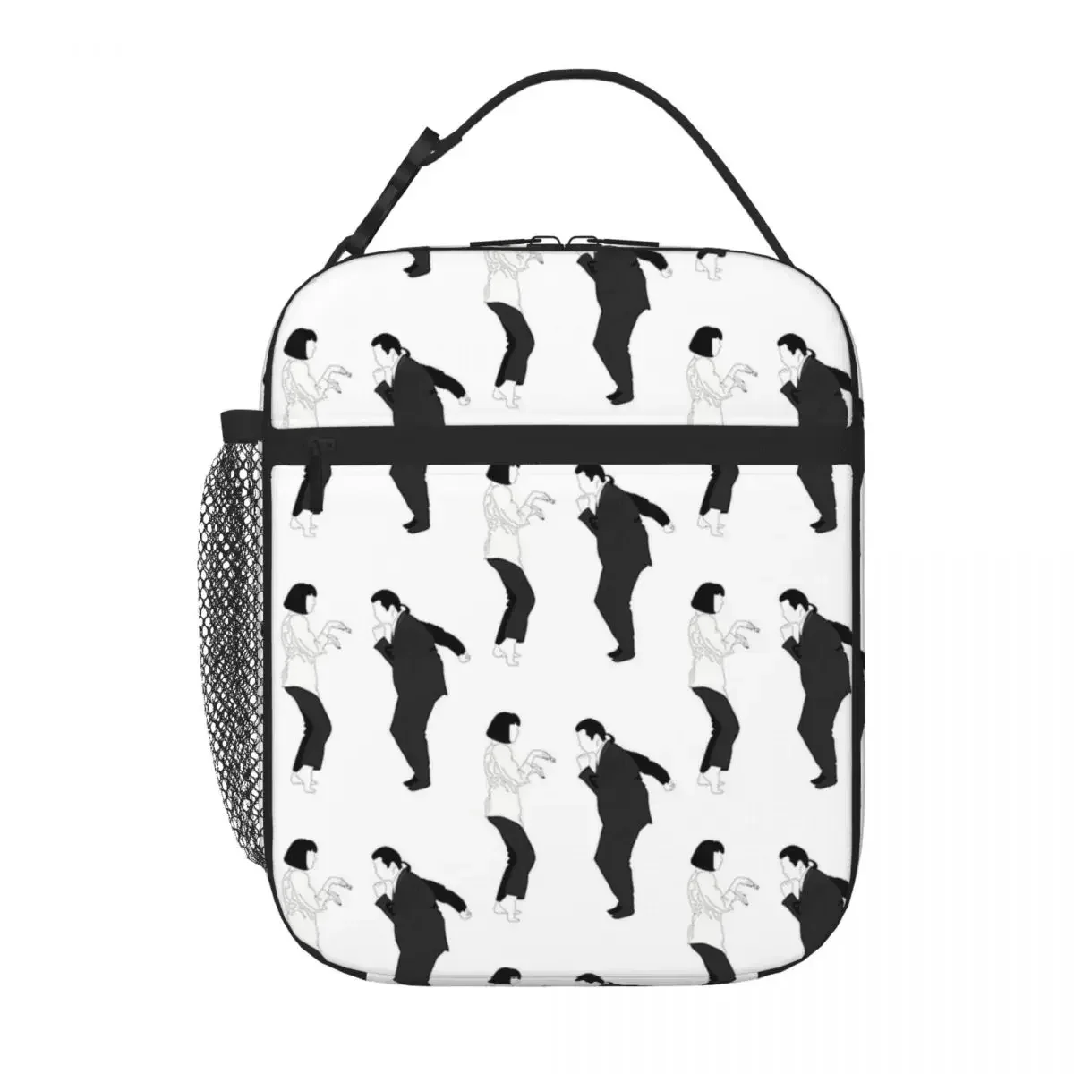 

Pulp Fiction Dance Insulated Lunch Bags Large Meal Container Cooler Bag Tote Lunch Box Office Picnic Men Women