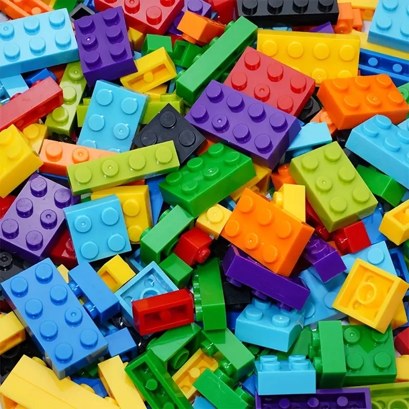 

1500 DIY Creative Building Blocks Bulk Set Urban Classic Building Blocks Assembled Birthday Gift Children's Educational Toys